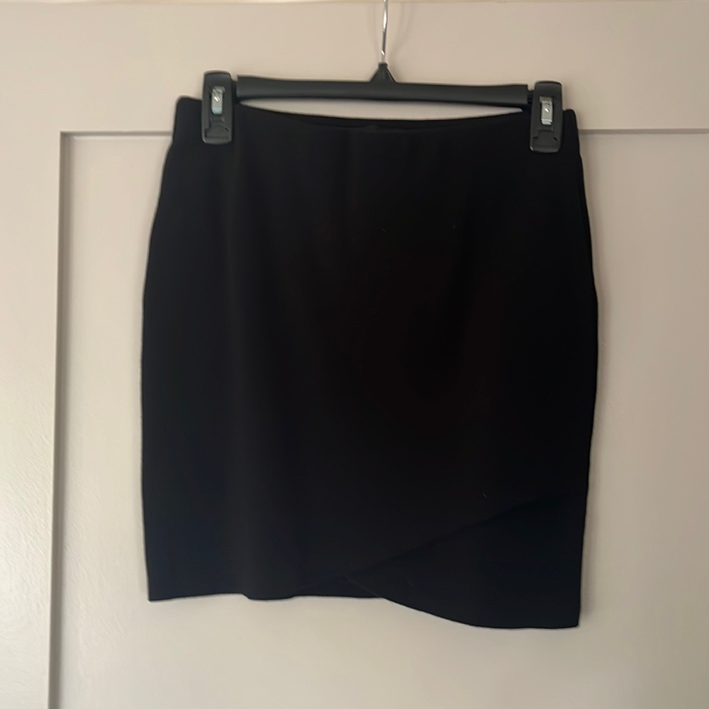 Black Talula mini skirt.